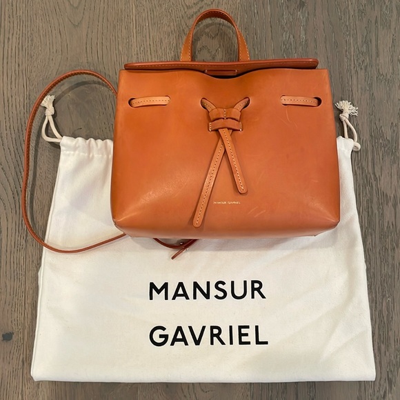 Mansur Gavriel Handbags - Mansur Gavriel Mini Lady Bag Cammello